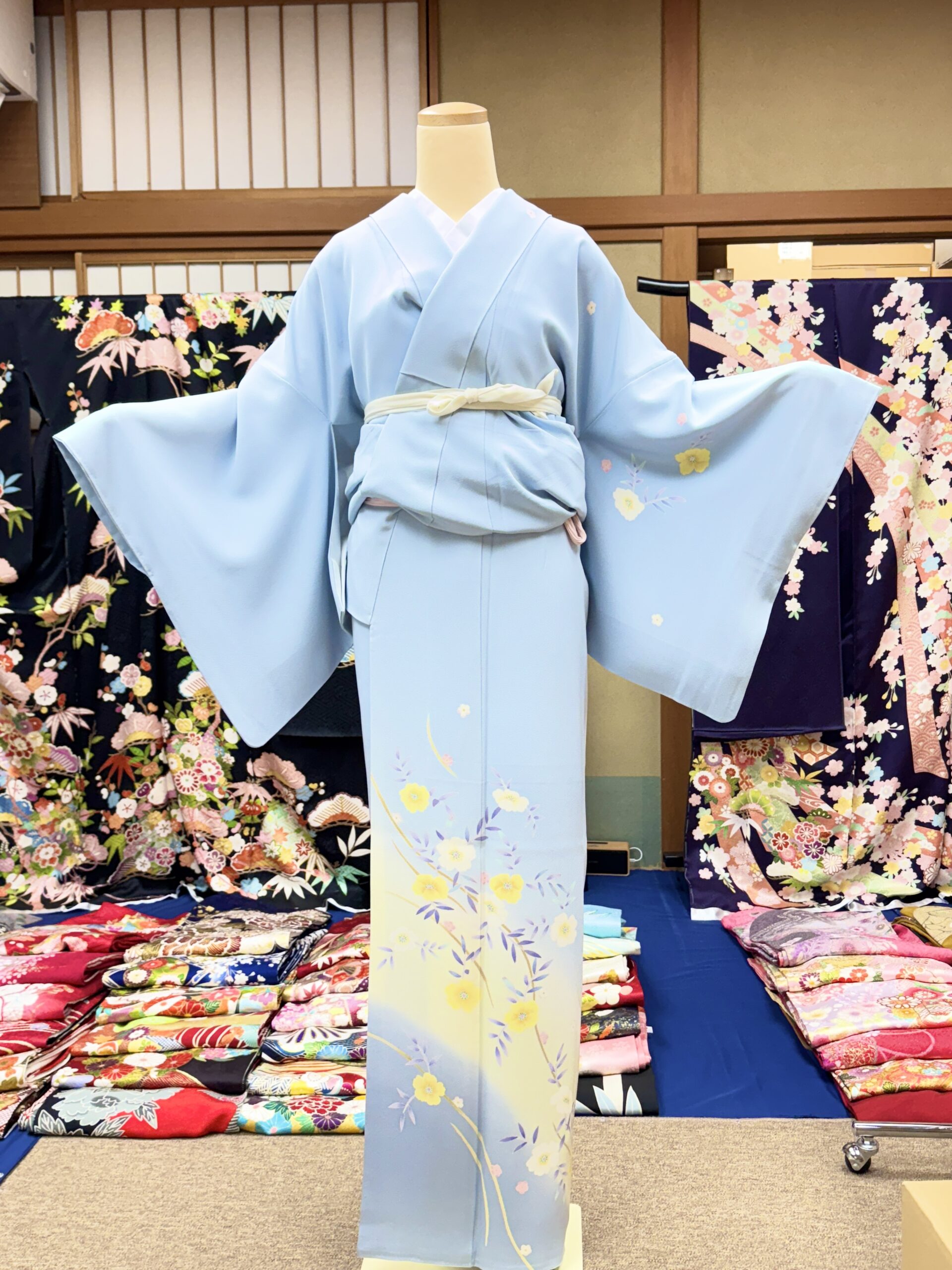 加賀友禅の訪問着