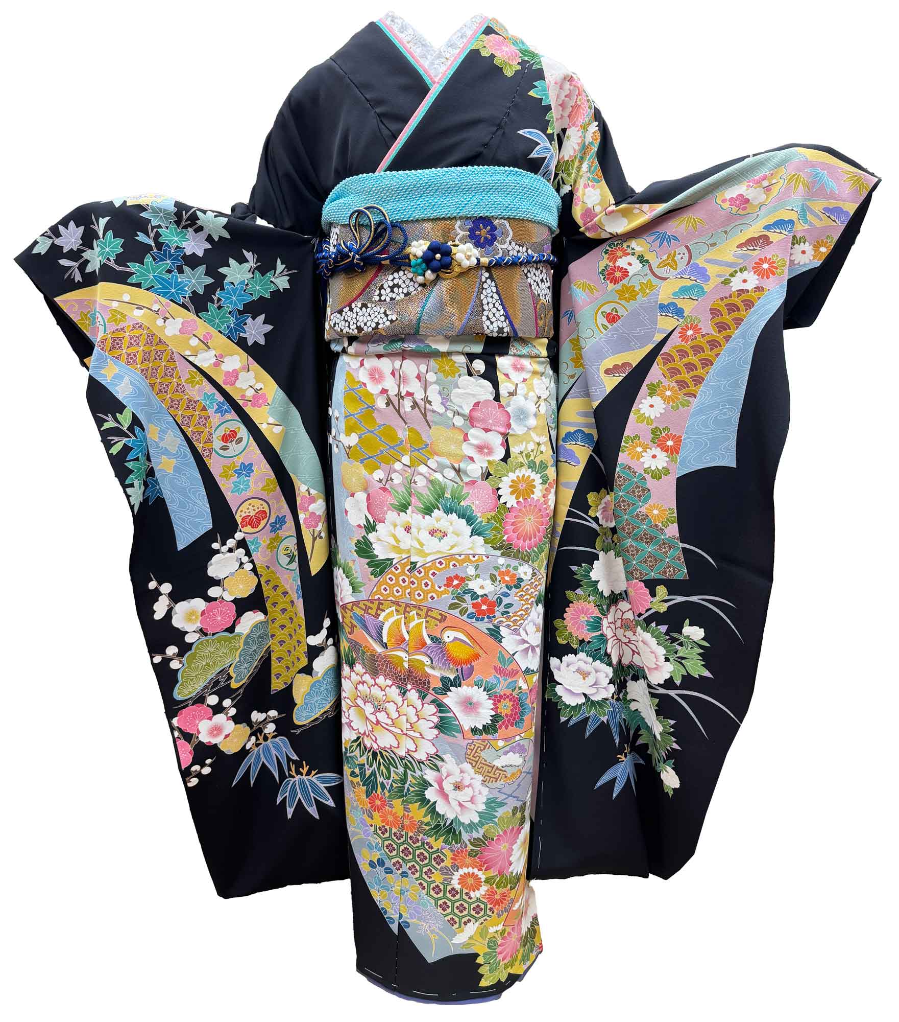 京友禅 – 熊野桂堂 – 黒