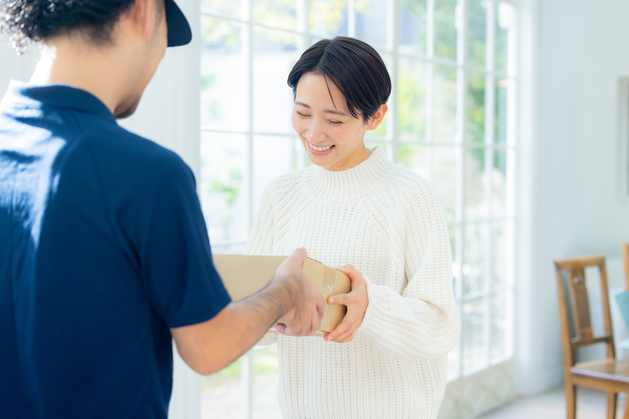 商品到着