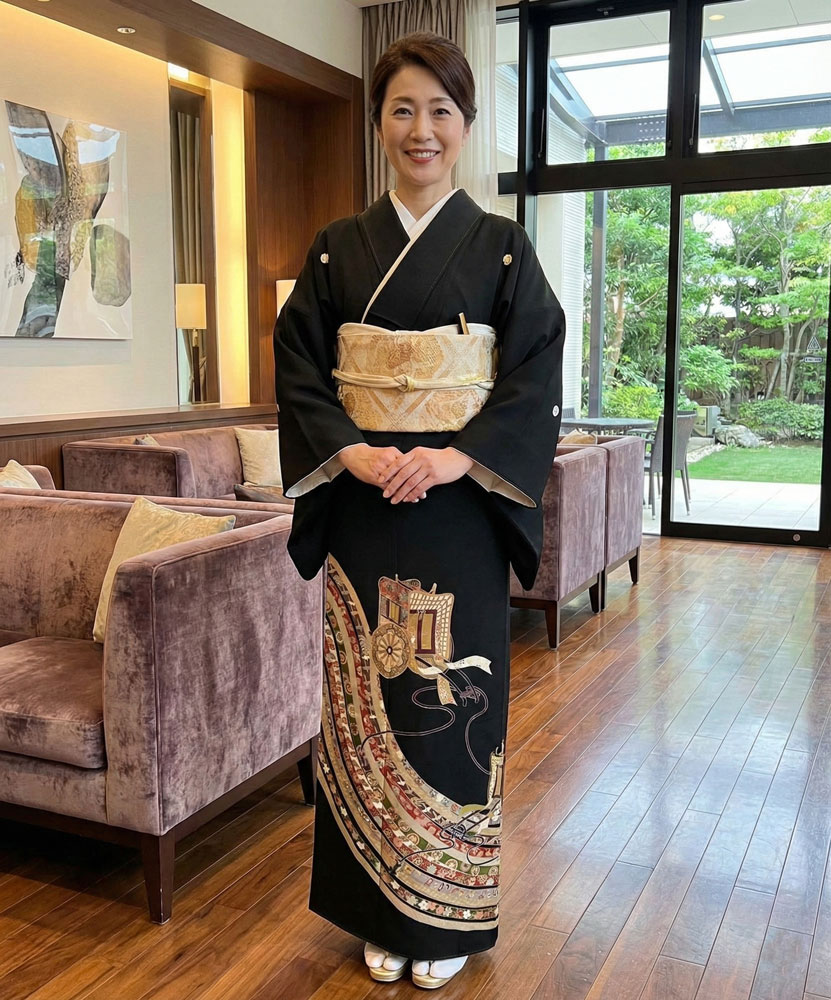 京友禅 – 黒留袖レンタル05