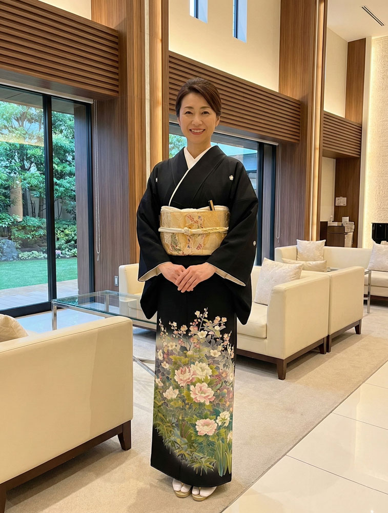 京友禅 – 黒留袖レンタル15