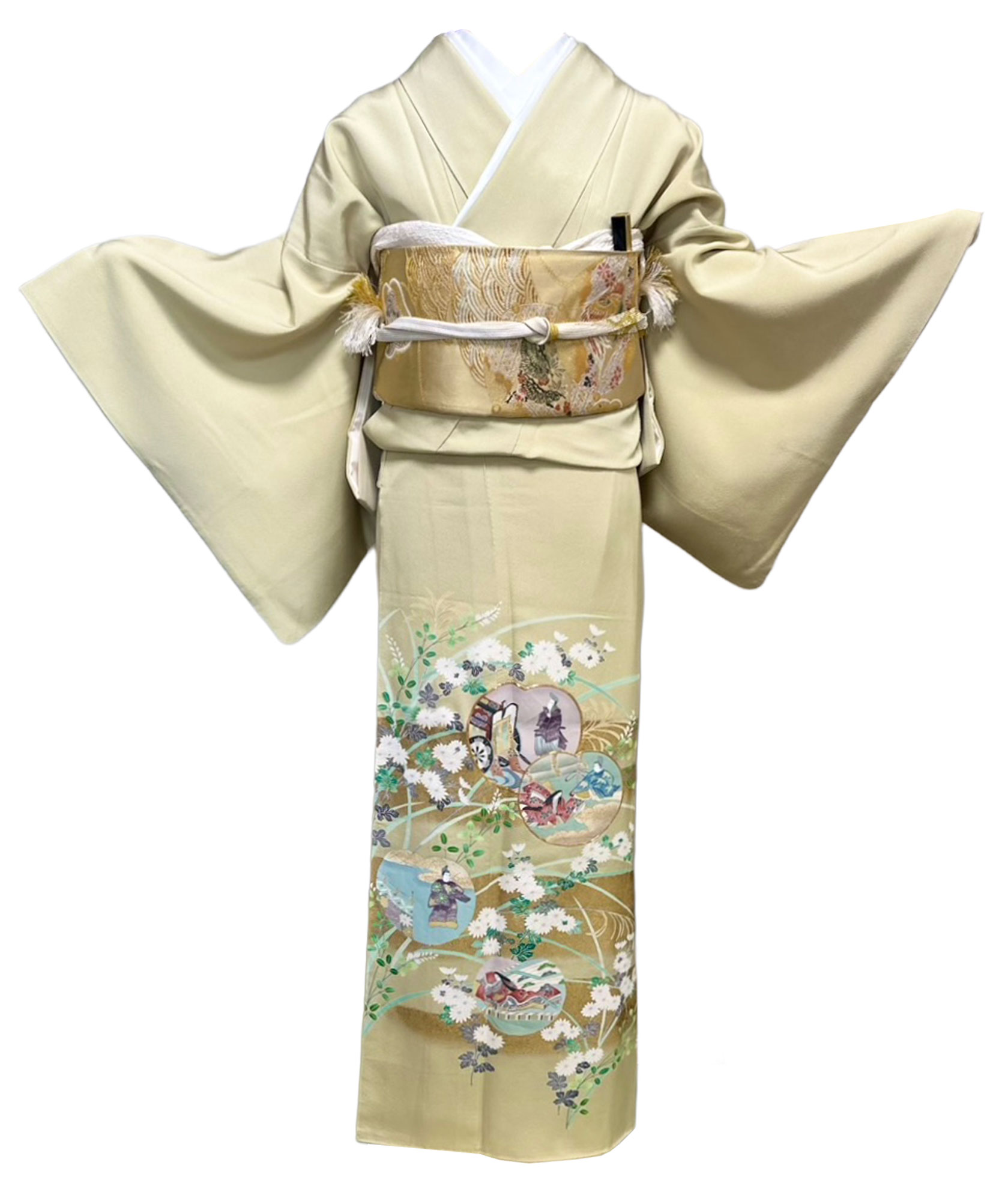 京友禅 – 色留袖 – 黄