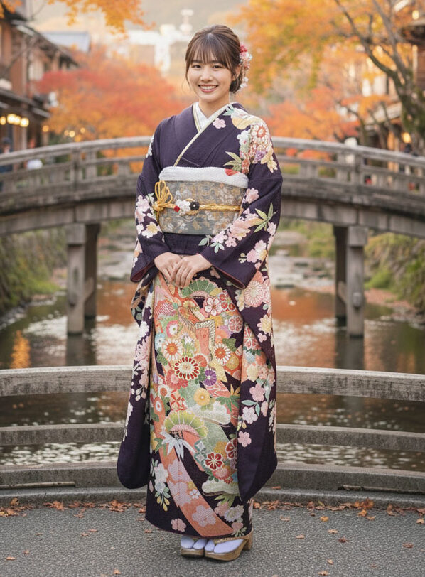 レンタル振袖 – 紫02