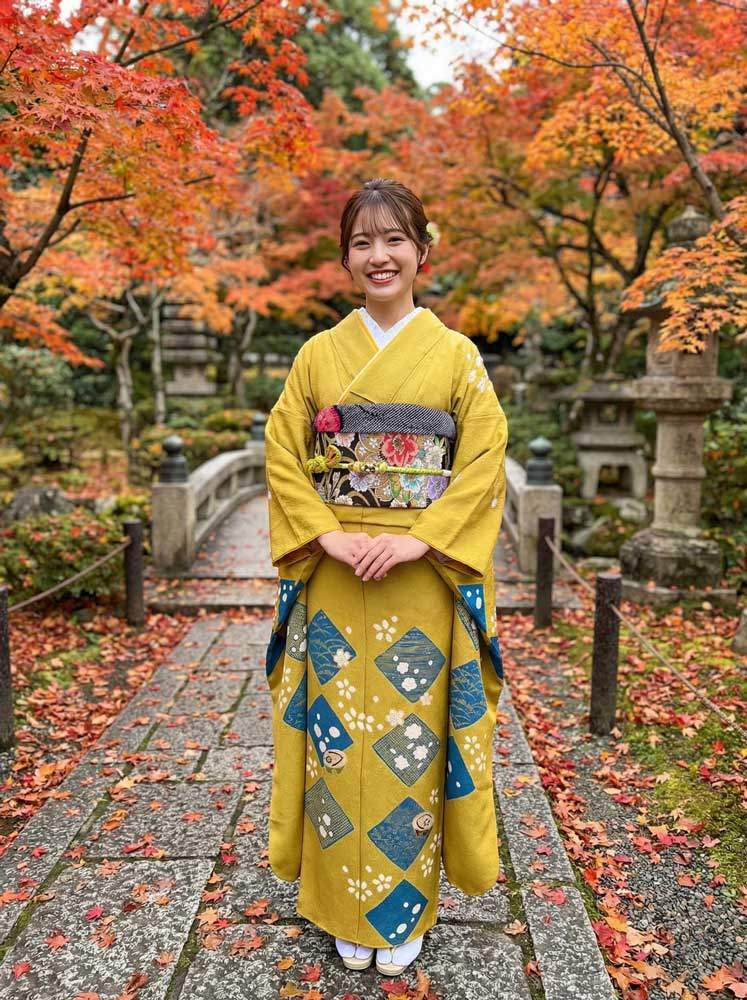 十日町友禅 – 黄07