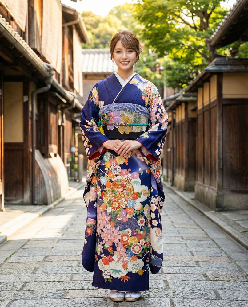 十日町友禅 – 吉澤 – 紫01