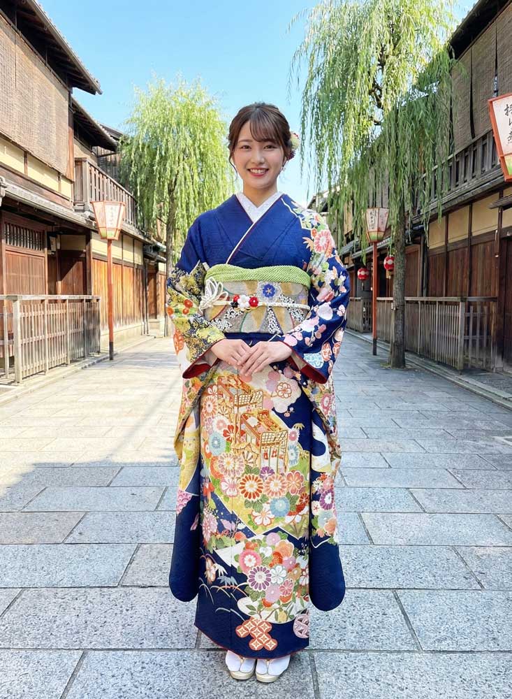 十日町友禅 – 吉澤 – 紺01