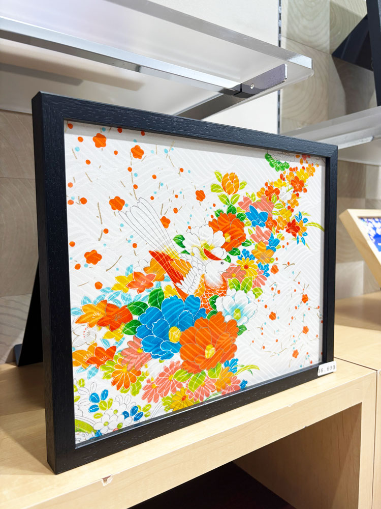 【着物アート】Kimono Art 260×320 白01