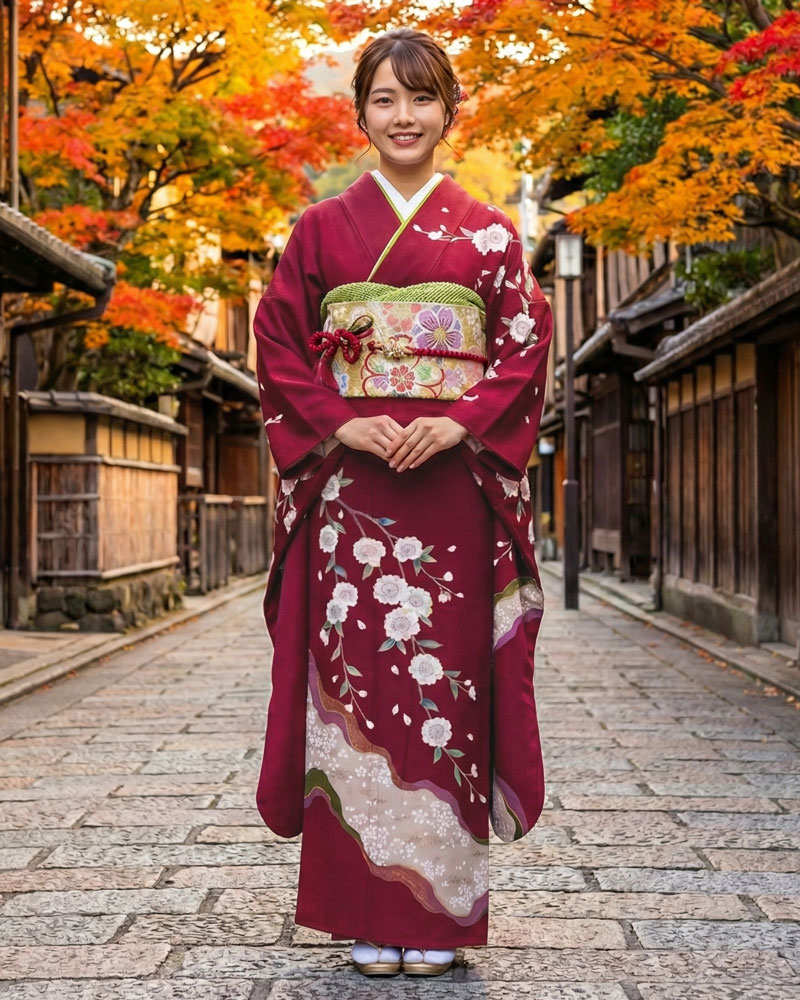 レンタル振袖 – 赤18