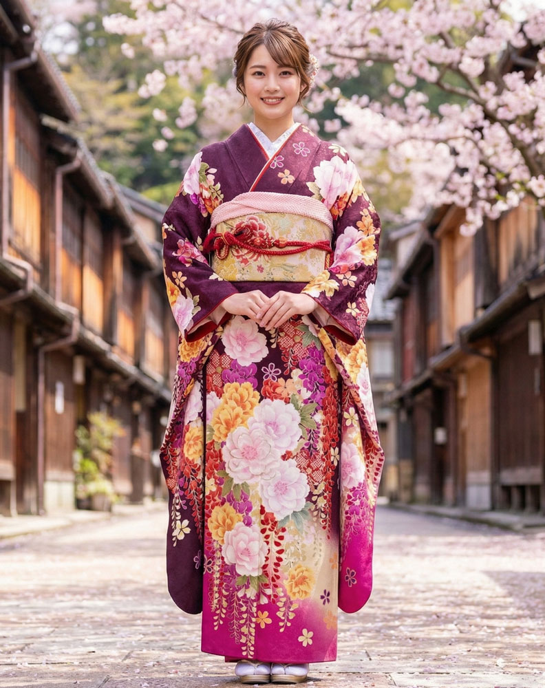 レンタル振袖 – 赤19