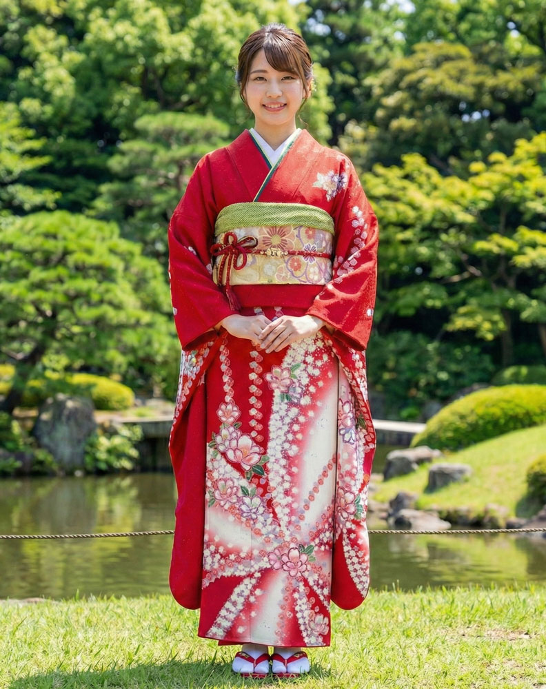 レンタル振袖 – 赤20