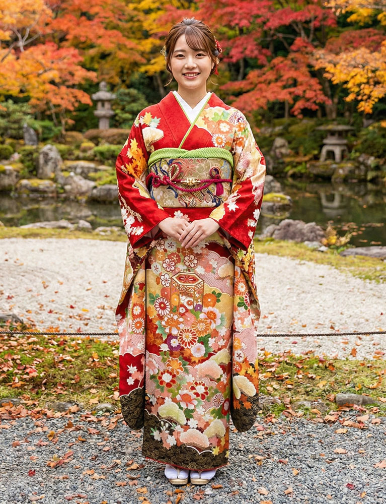 レンタル振袖 – 赤26