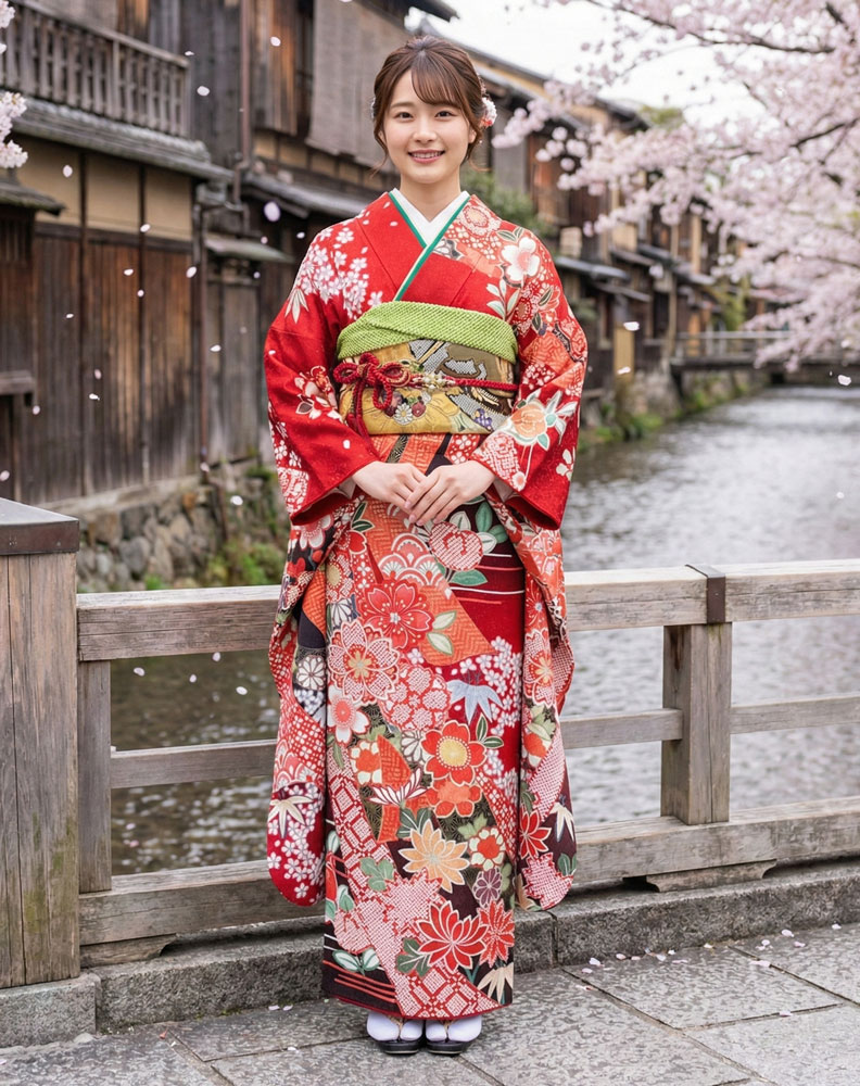 レンタル振袖 – 赤27