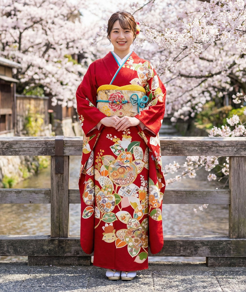 レンタル振袖 – 赤30