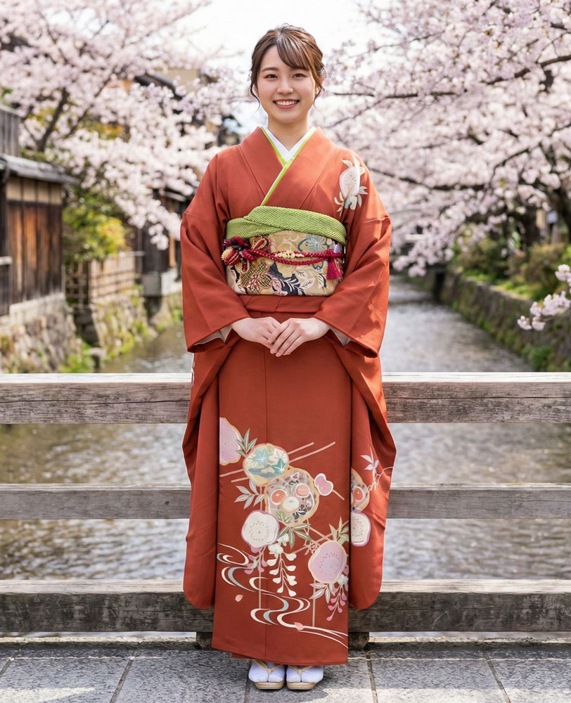 レンタル振袖 -茶04