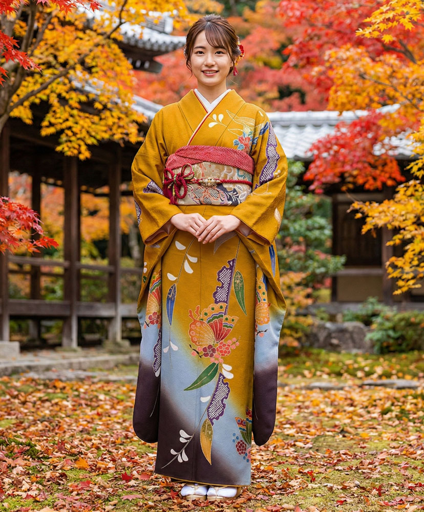 レンタル振袖 -茶05