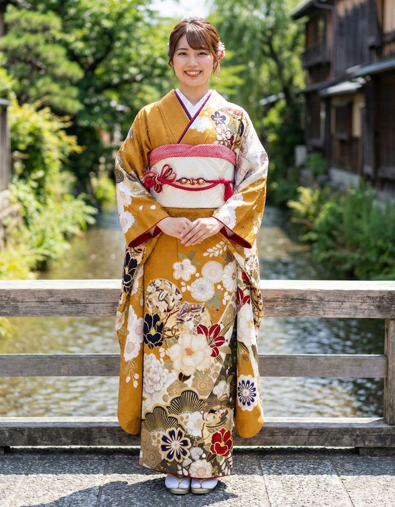 レンタル振袖 -茶06