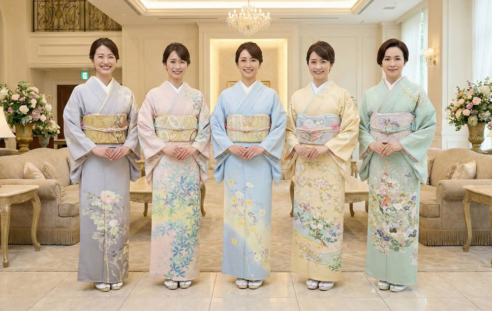 結婚式_訪問着レンタル_金沢_加賀友禅