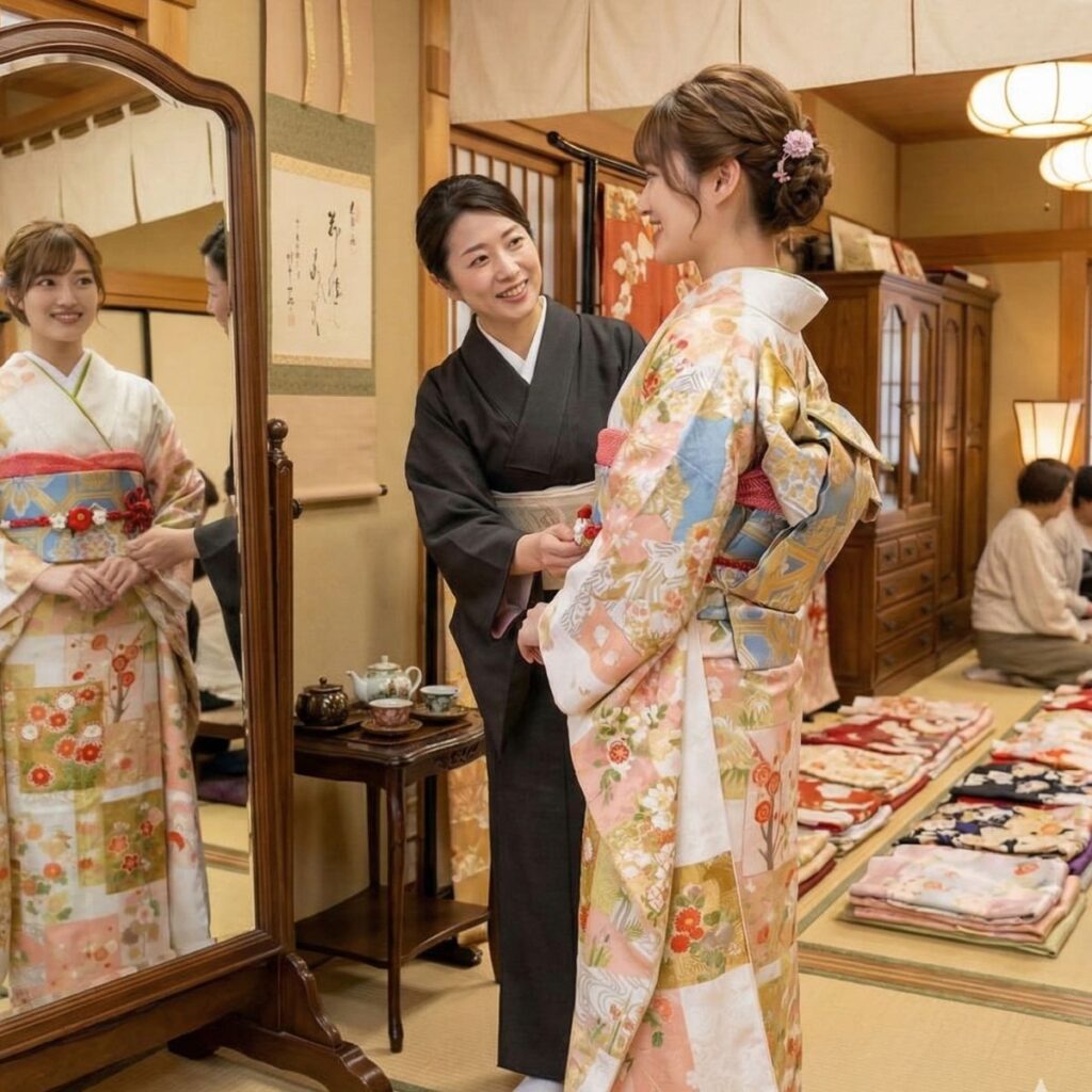 成人式振袖レンタル_試着・コーデ_金沢