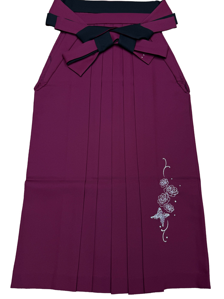 卒業式袴 – 単体 – レンタル – 赤07