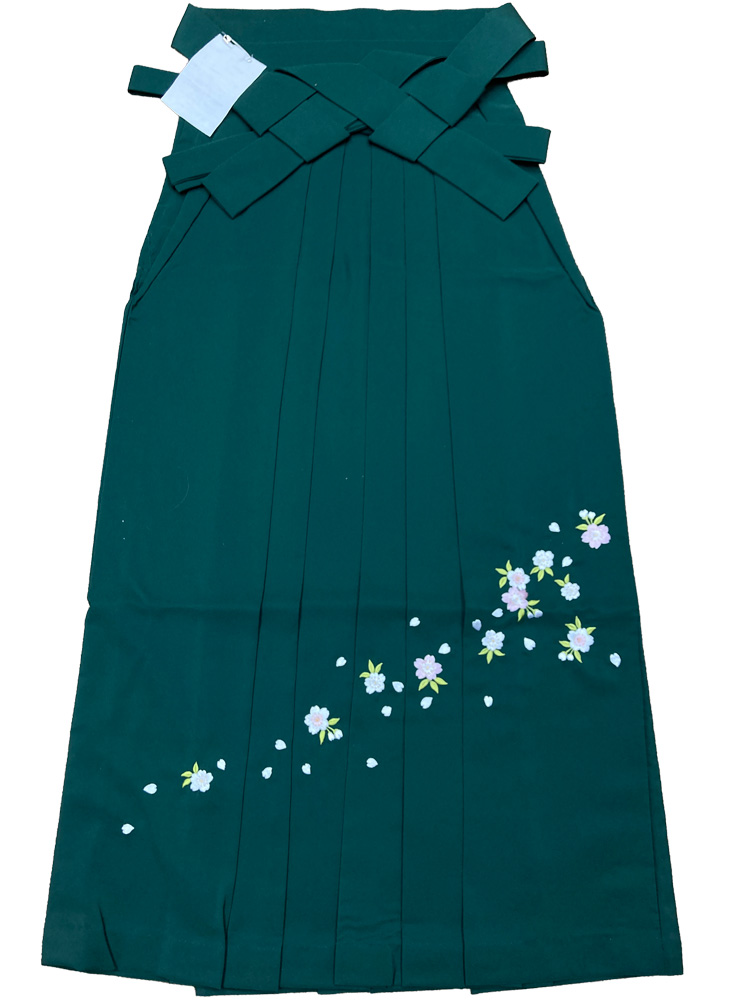 卒業式袴 – 単体 – レンタル – 緑04