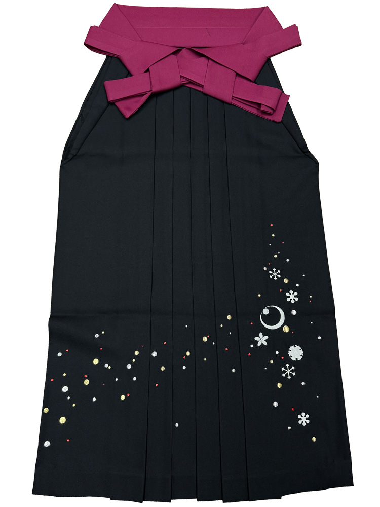 卒業式袴 – 単体 – レンタル – 黒03