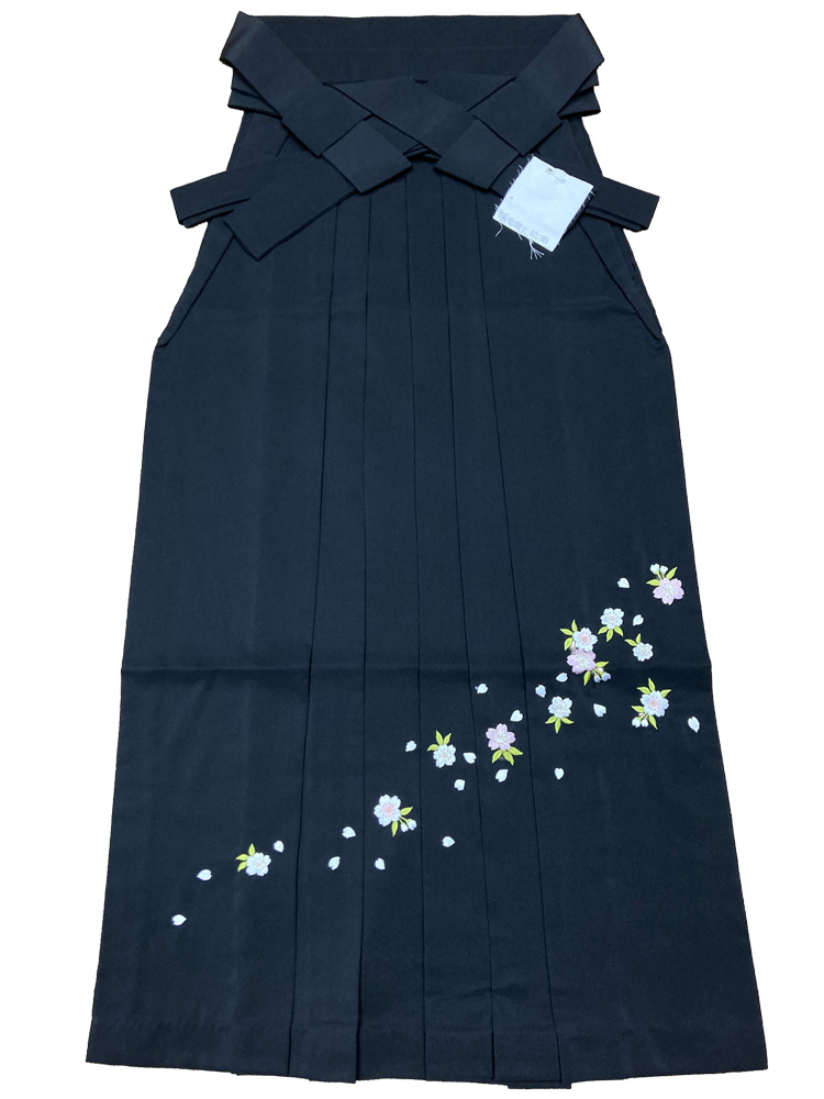 卒業式袴 – 単体 – レンタル – 黒04