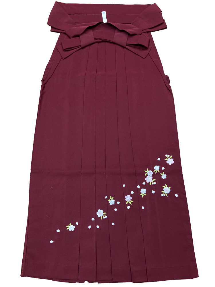 卒業式袴 – 単体 – レンタル – 赤01