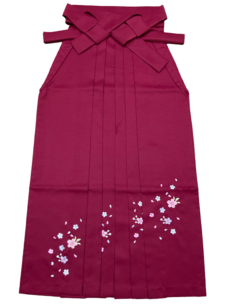 卒業式袴 – 単体 – レンタル – 赤04