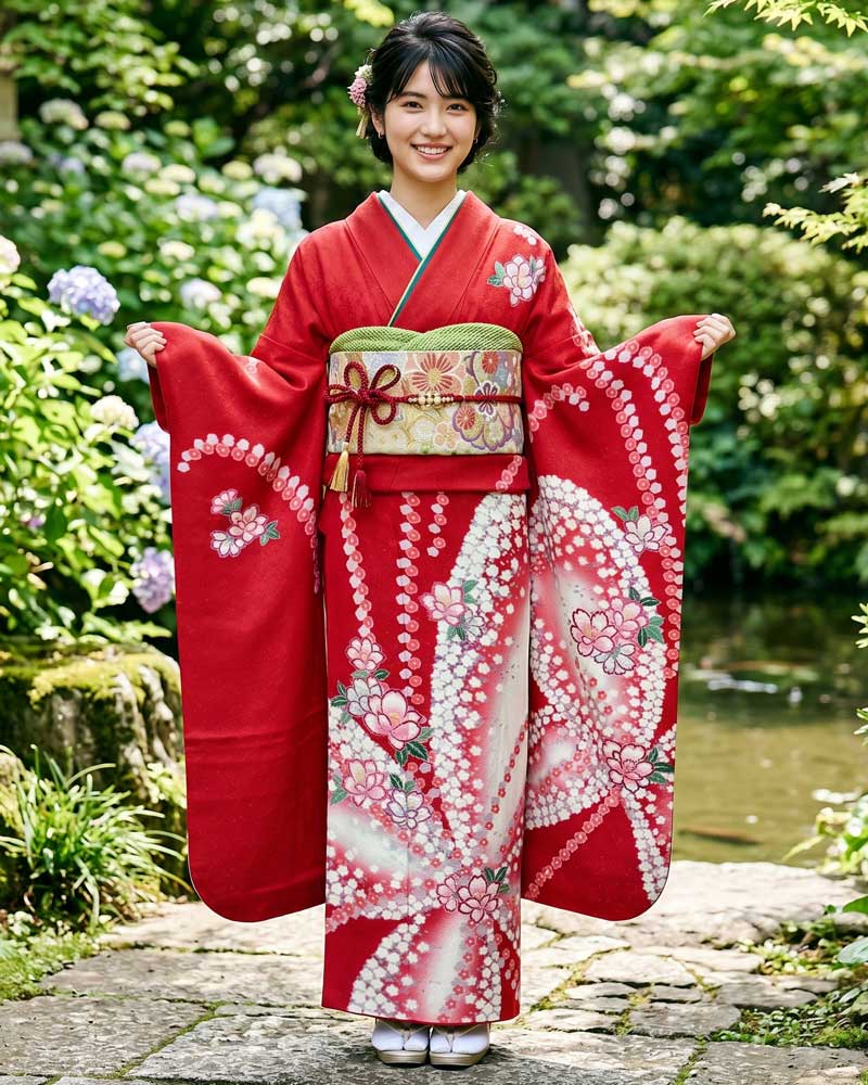 レンタル振袖 – 赤20