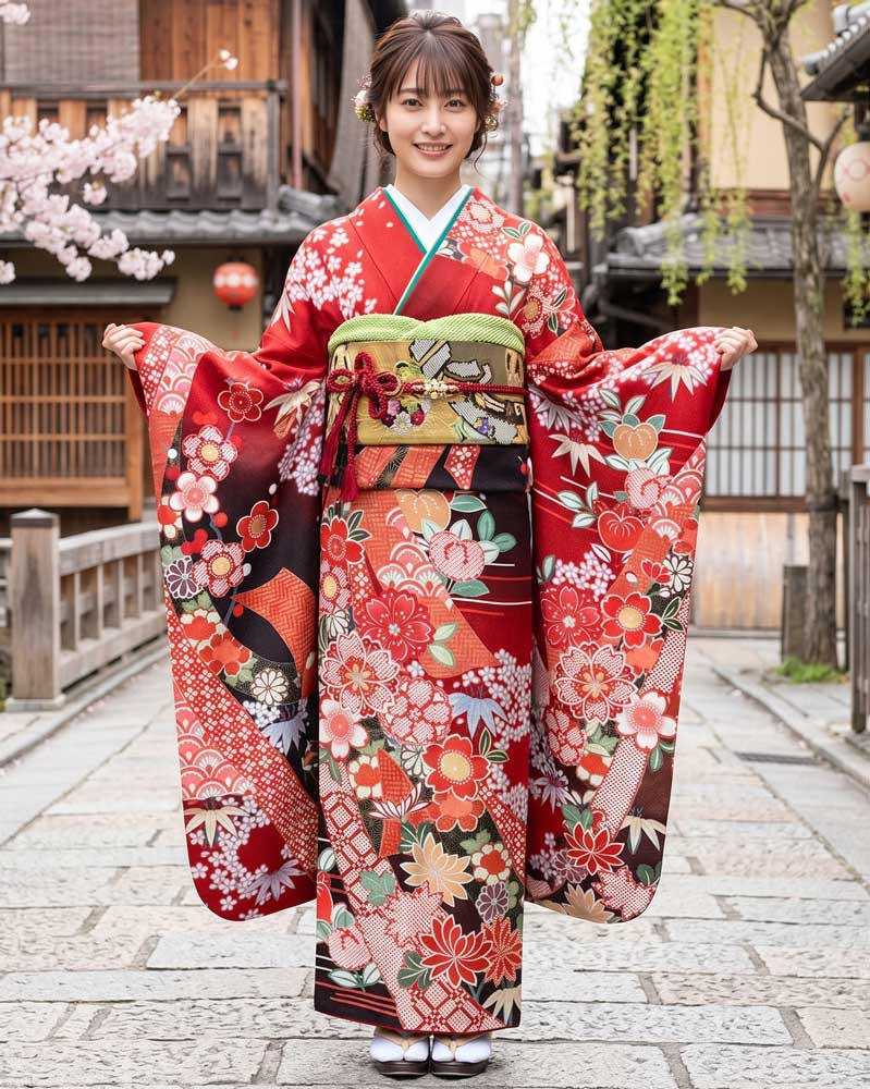 レンタル振袖 – 赤27