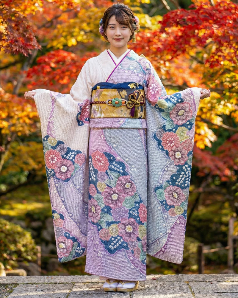 藤娘きぬたや 総絞り振袖 白02