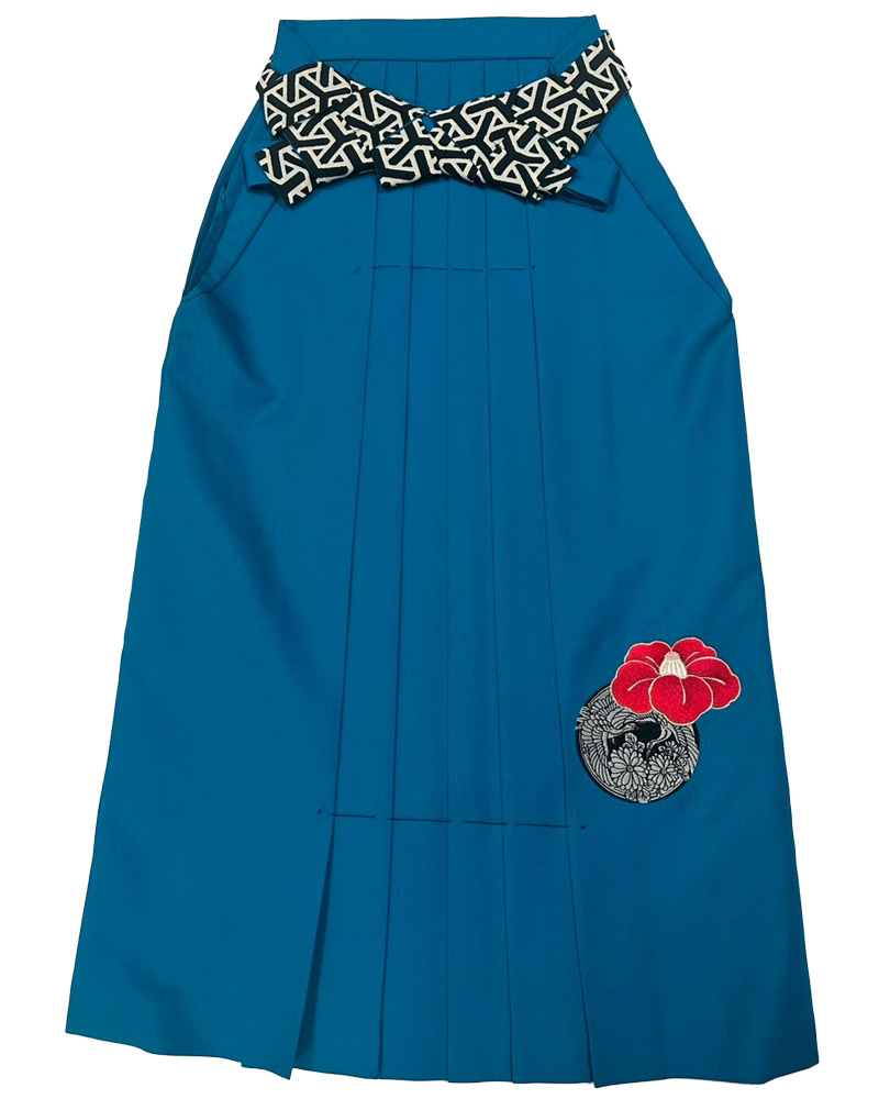 卒業式袴 – 単体 – レンタル – 水色01