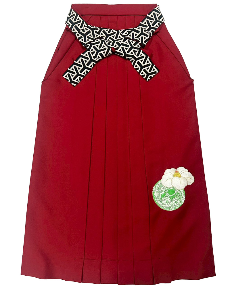 卒業式袴 – 単体 – レンタル – 赤11