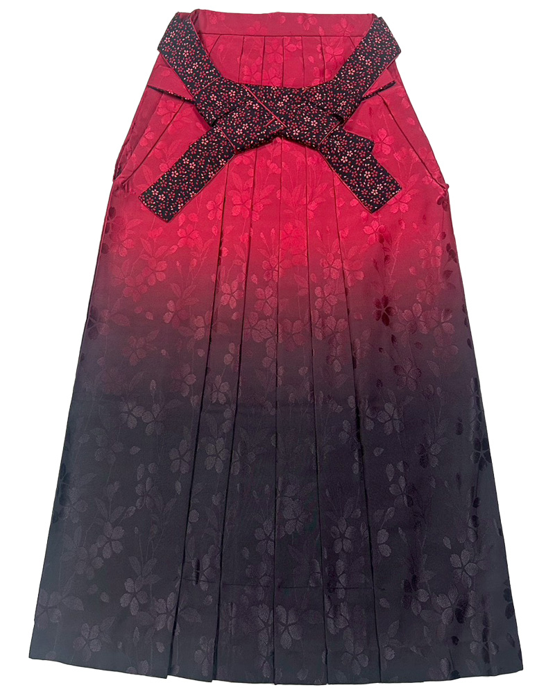 卒業式袴 – 単体 – レンタル – 赤14