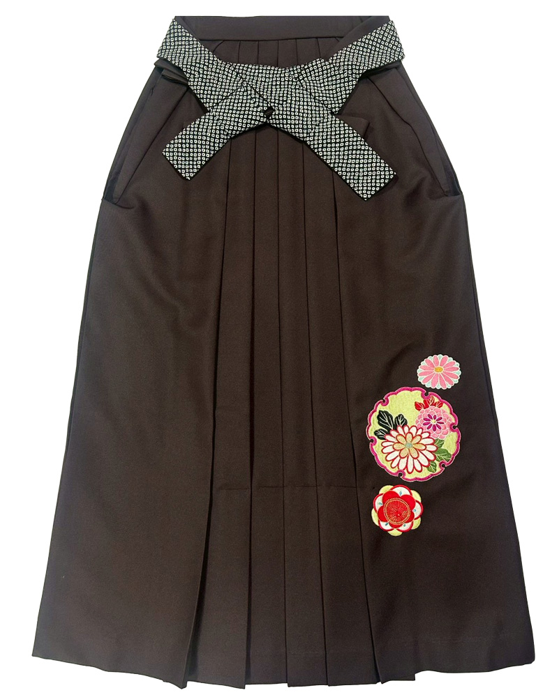 卒業式袴 – 単体 – レンタル – 茶09