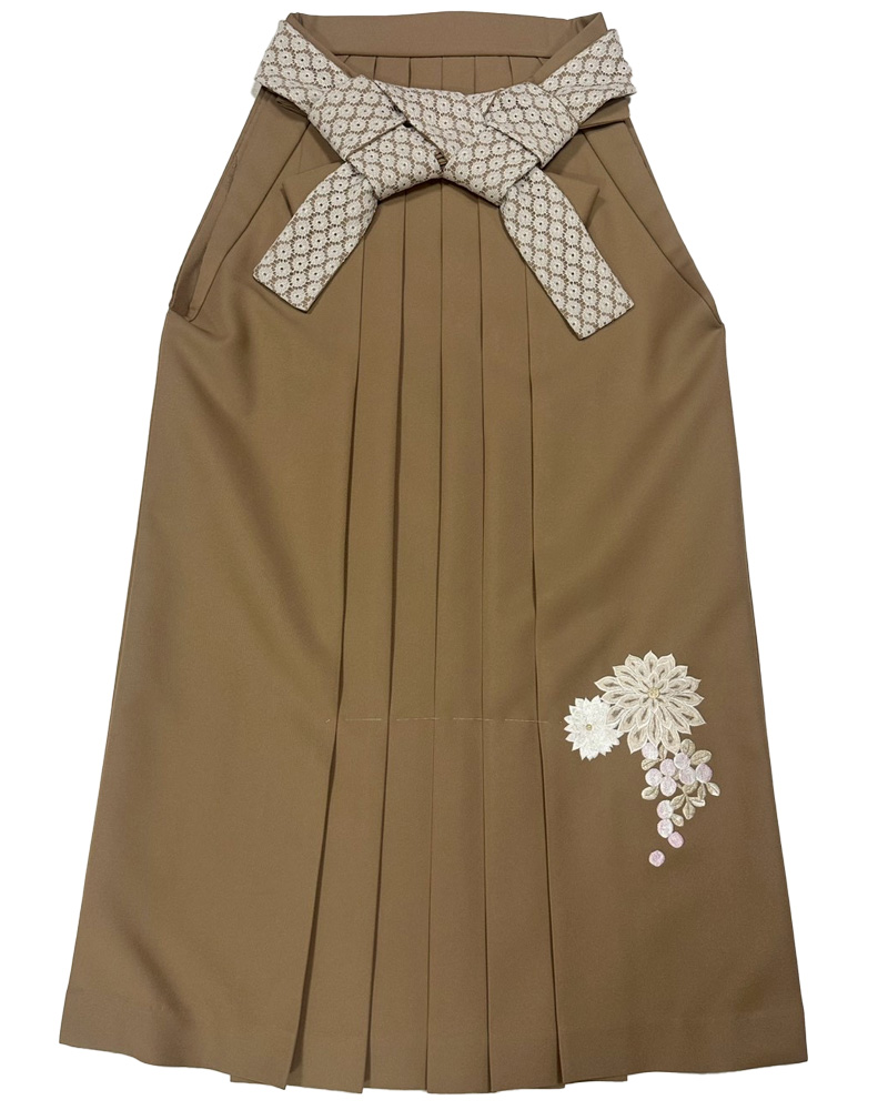 卒業式袴 – 単体 – レンタル – 茶12