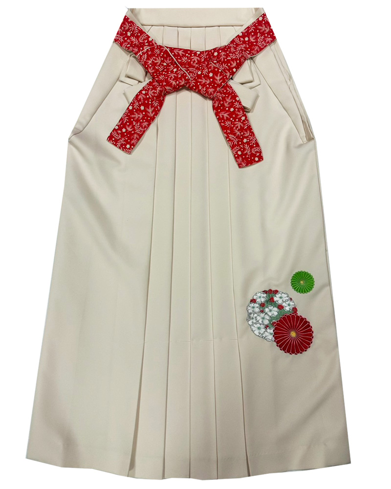 卒業式袴 – 単体 – レンタル – 白03