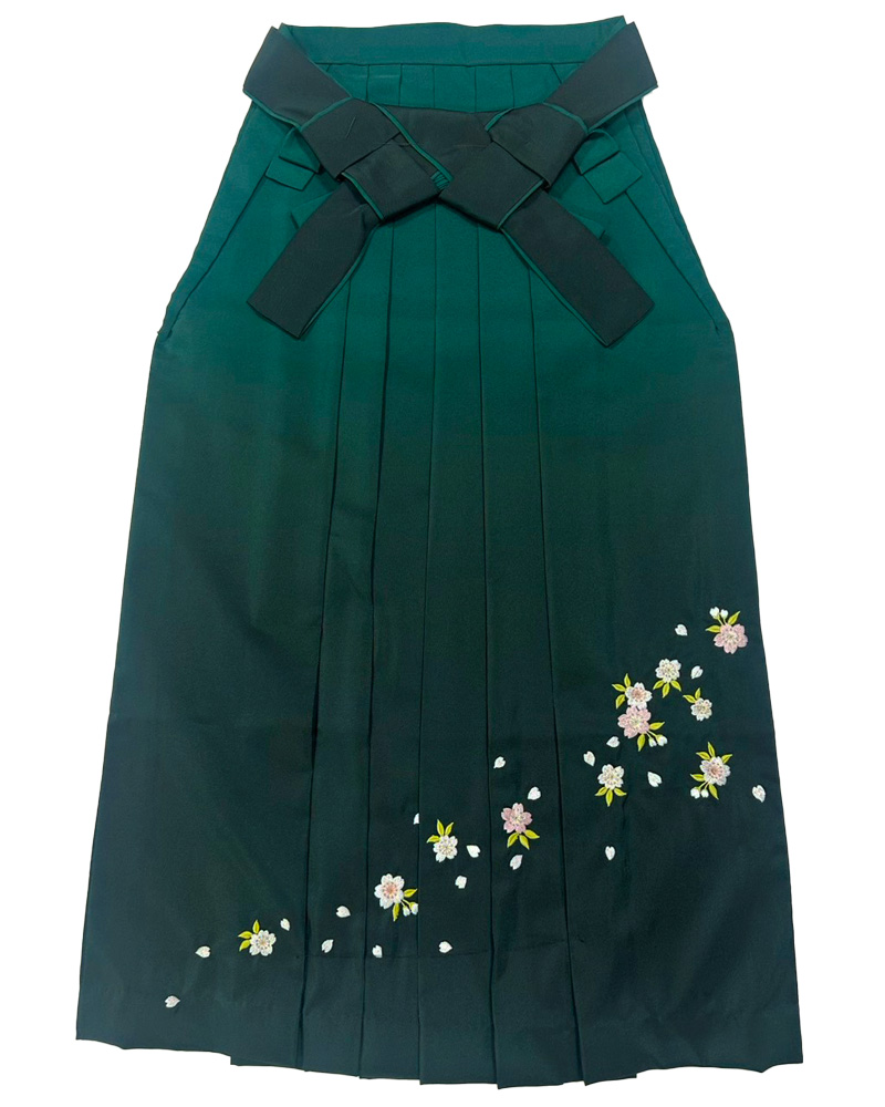 卒業式袴 – 単体 – レンタル – 緑07