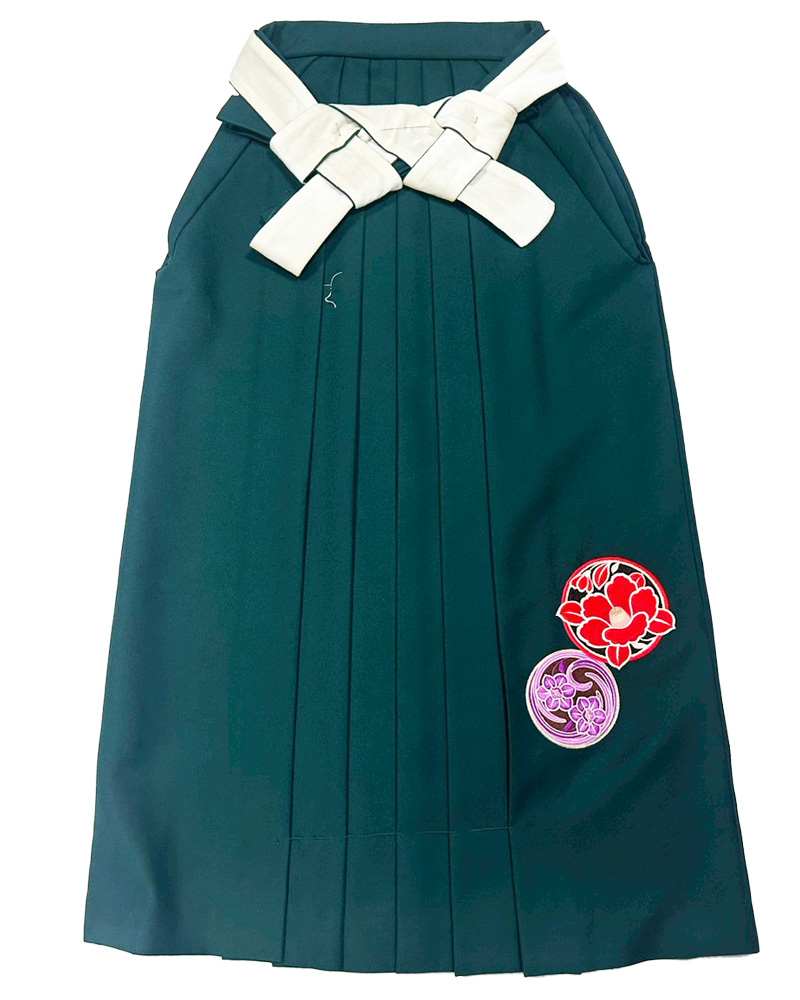 卒業式袴 – 単体 – レンタル – 緑10