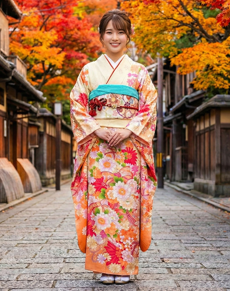 レンタル振袖 – 黄04