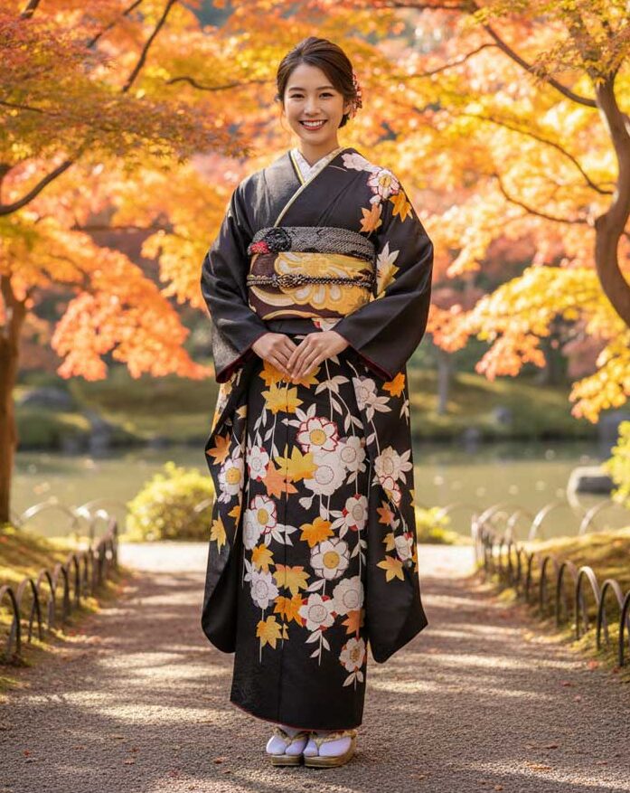 京友禅 -振袖 – 茶01