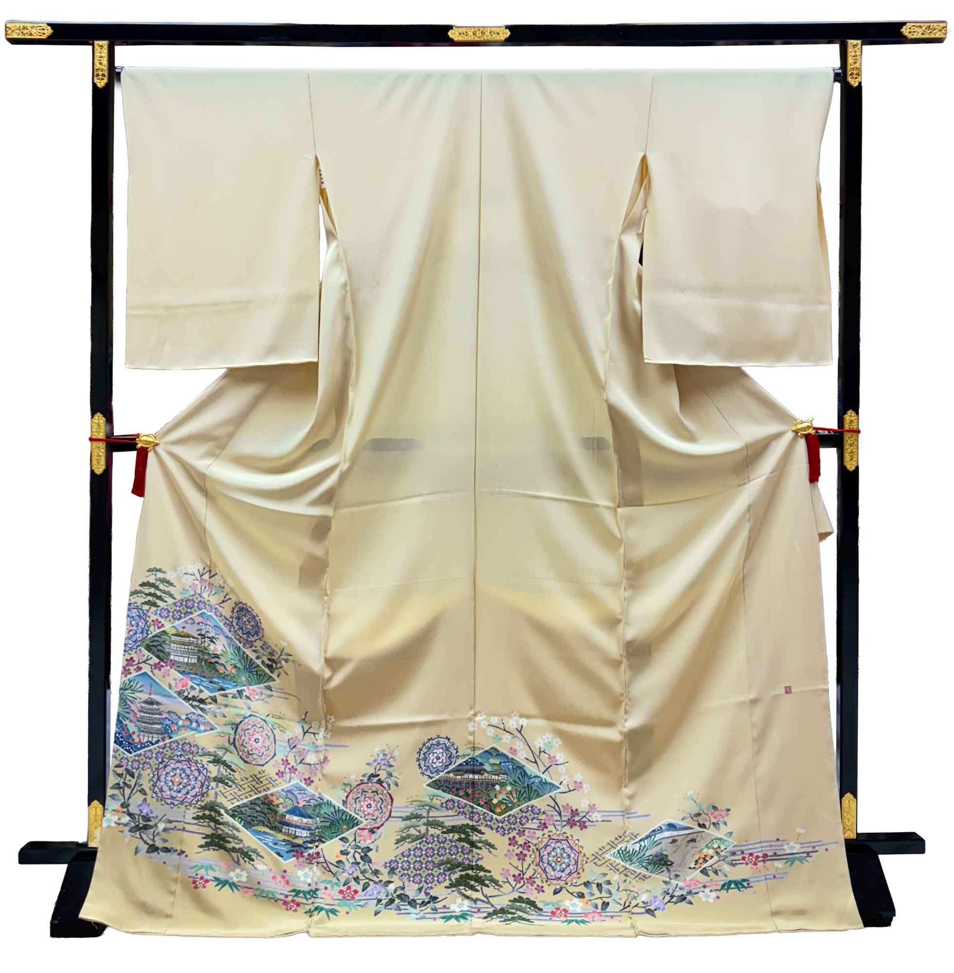 加賀友禅 色留袖 奥泉可愛『吉兆』黄