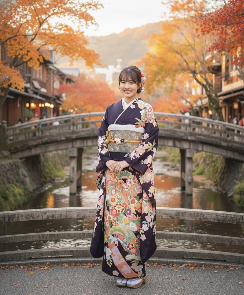 レンタル振袖 – 紫02