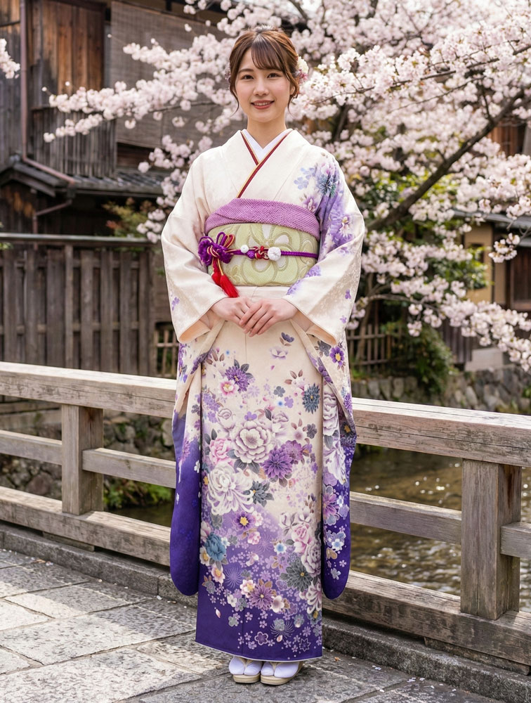 レンタル振袖 – 白06