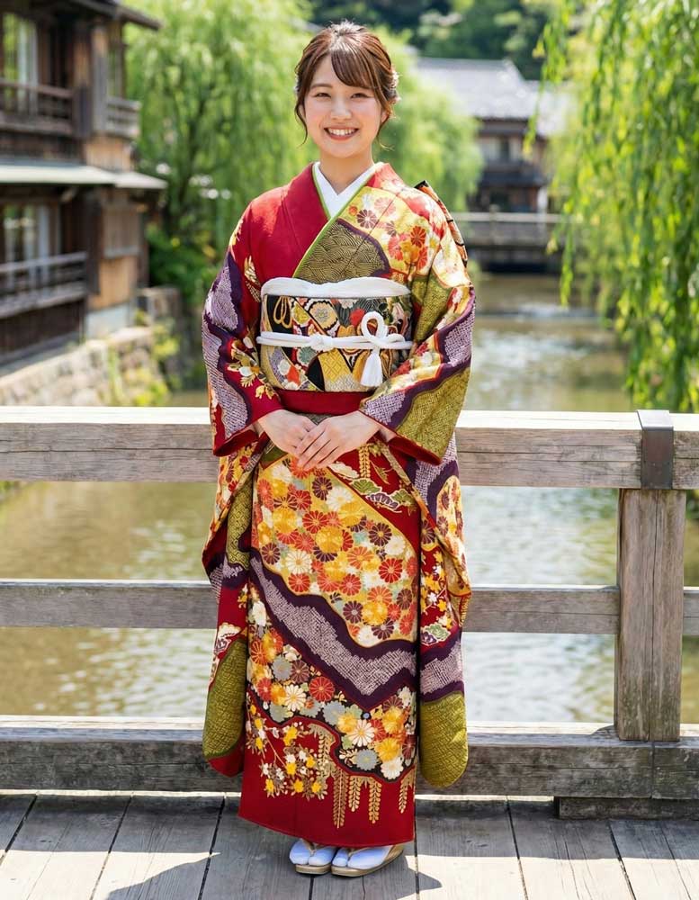 レンタル振袖 – 赤16
