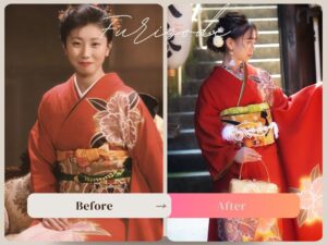 ママ振りの状態チェック＆AI着せ替え