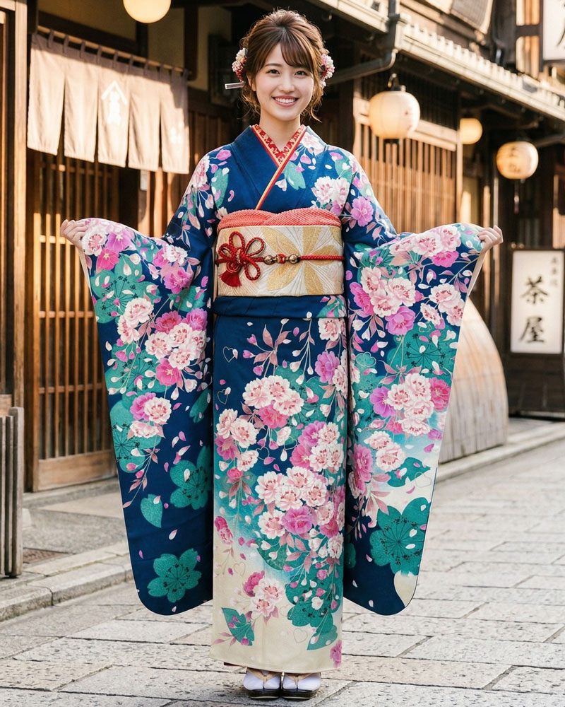 レンタル振袖 – 緑03