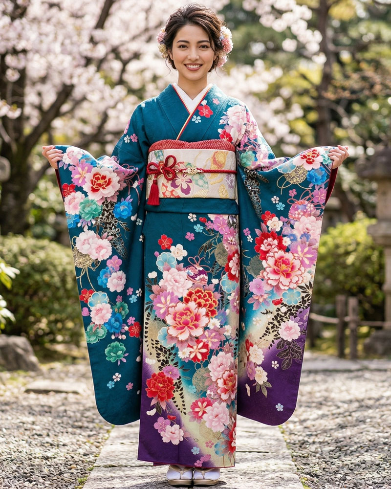 レンタル振袖 – 緑04