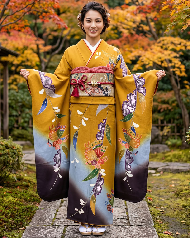 レンタル振袖 -茶05