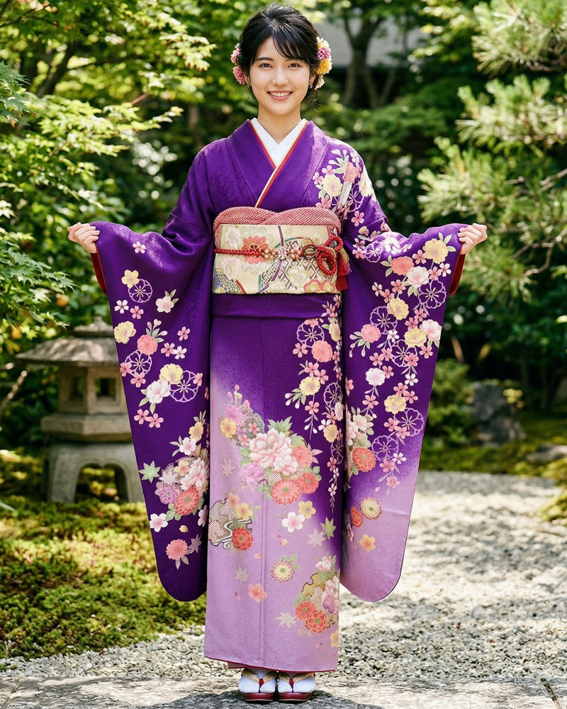 レンタル振袖 – 紫04
